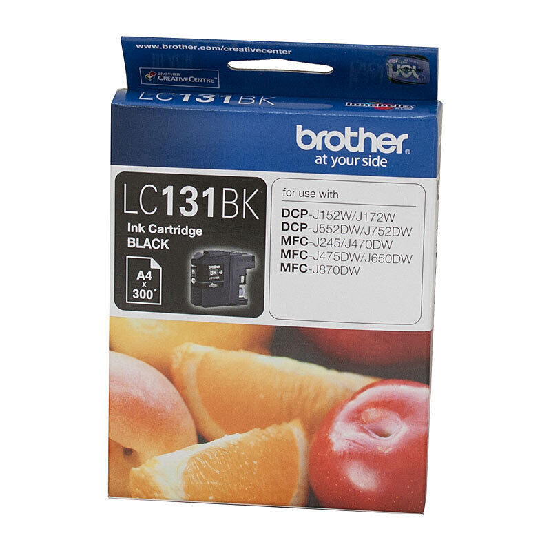 Brother LC131 Black Ink Cart — Auckland