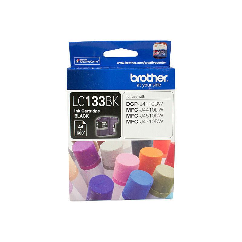 Brother LC133 Black Ink Cart — Auckland