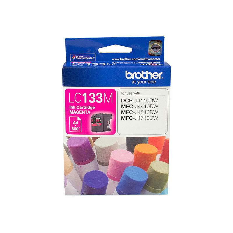 Brother LC133 Magenta Ink Cart — Auckland