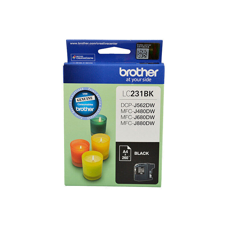 Brother LC231 Black Ink Cart — Auckland