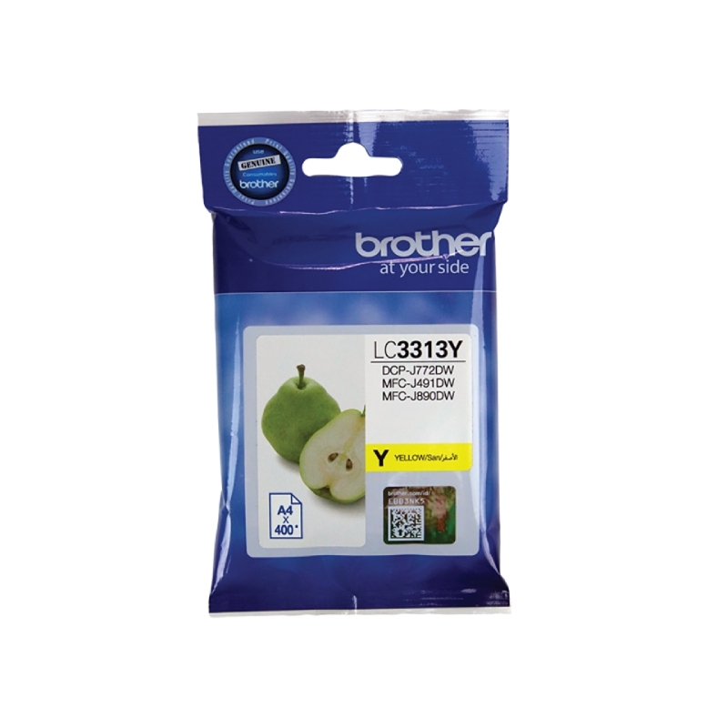 Brother LC3313Y Yellow Ink — Auckland