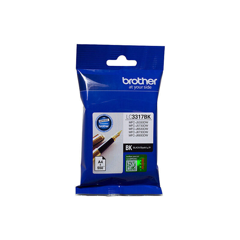 Brother LC3317 Black Ink Cart — Auckland