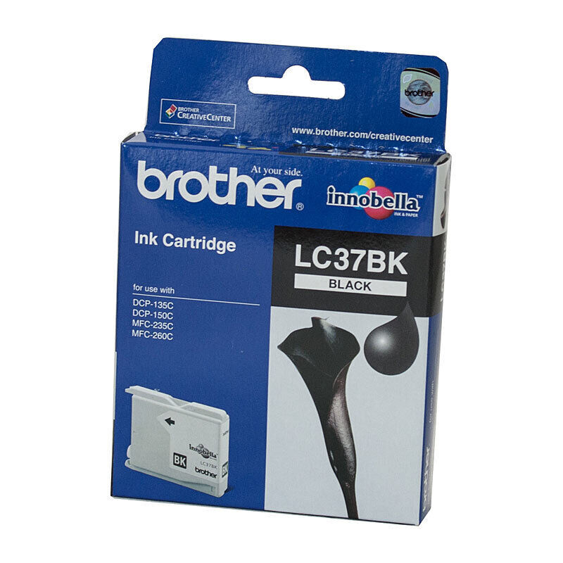 Brother LC37 Black Ink Cart — Auckland