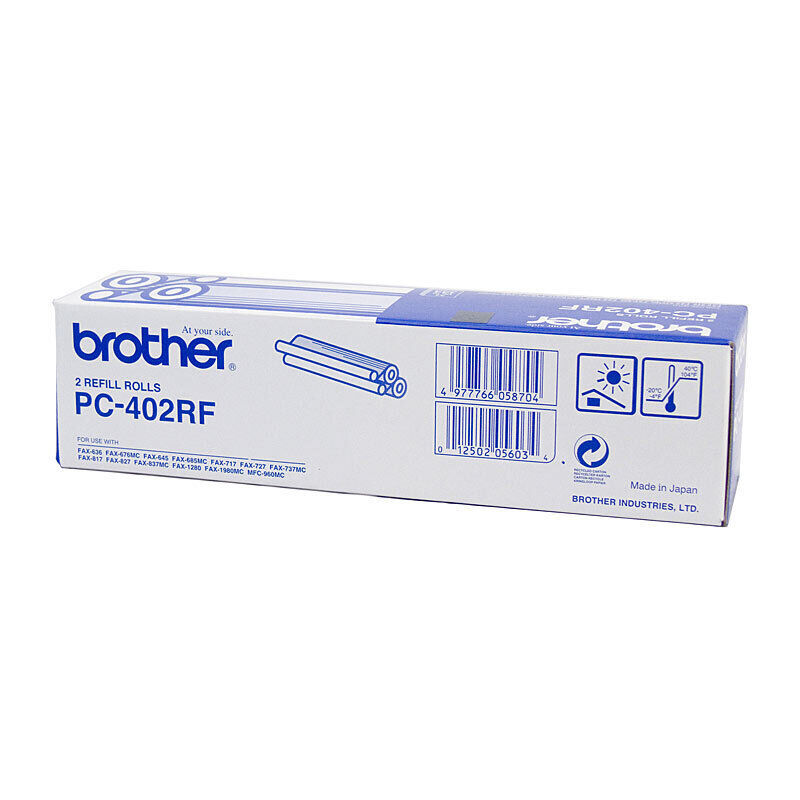 Brother PC402RF Refill Rolls — Auckland