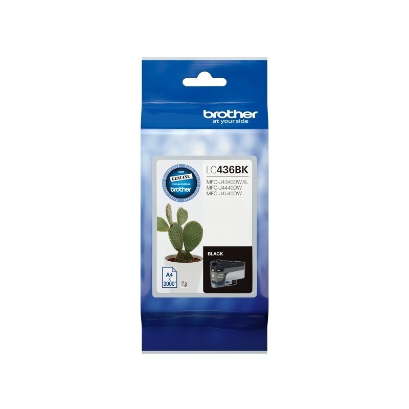 Brother LC436 Black Ink Cart — Auckland