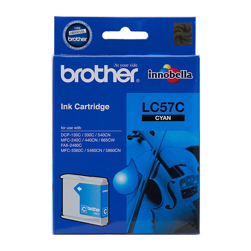 Brother LC57 Cyan Ink Cart — Auckland
