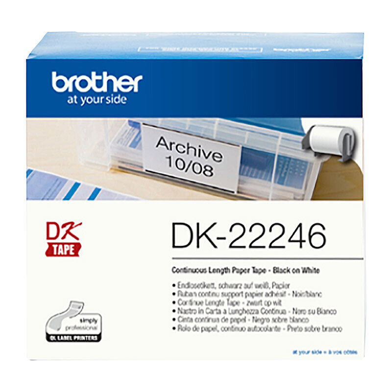 Brother DK22246 White Roll — Auckland