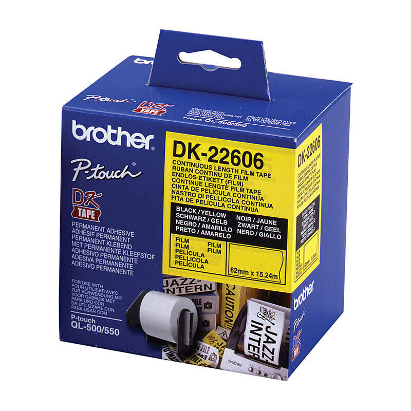 Brother DK22606 Yellow roll — Auckland
