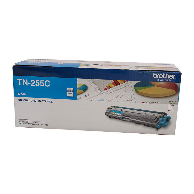 Brother TN255 Cyan Toner Cart — Auckland