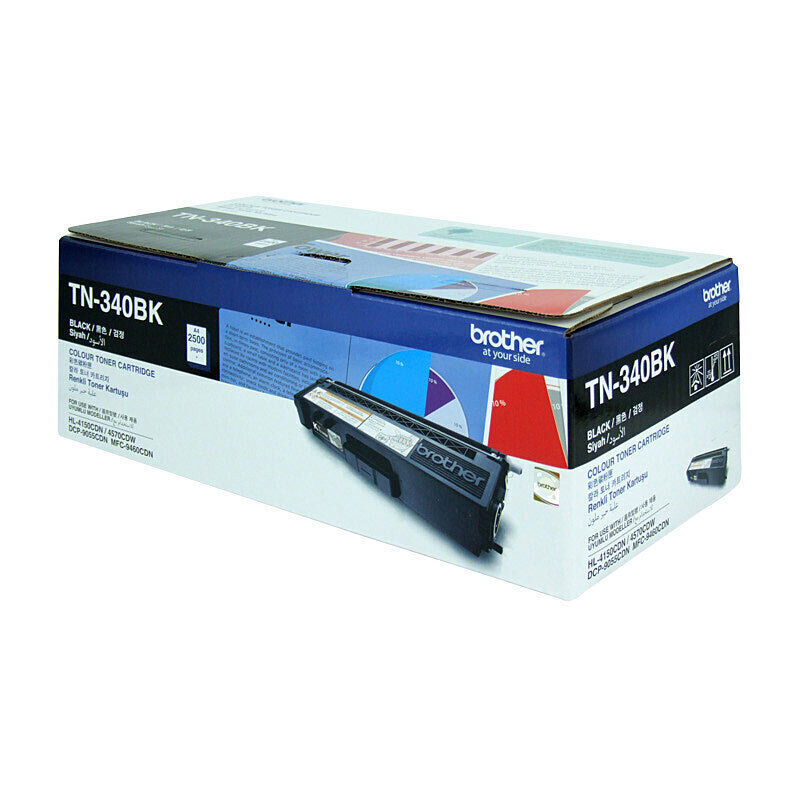 Brother TN340 Black Toner Cart — Auckland