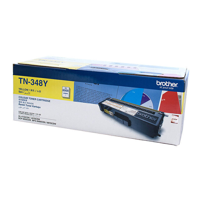 Brother TN348 Yell Toner Cart — Auckland