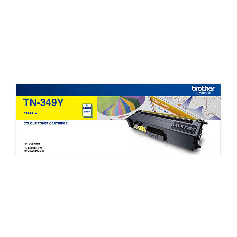 Brother TN349 Yell Toner Cart — Auckland