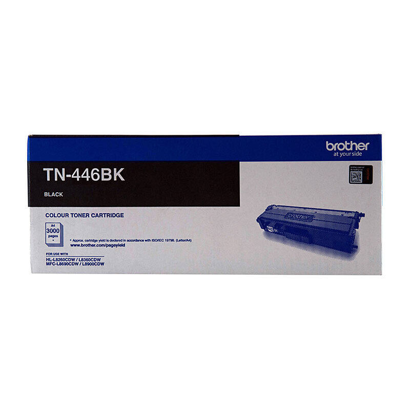 Brother TN446 Black Toner Cart — Auckland