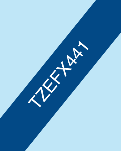 Tape Black on Red TZEFX441