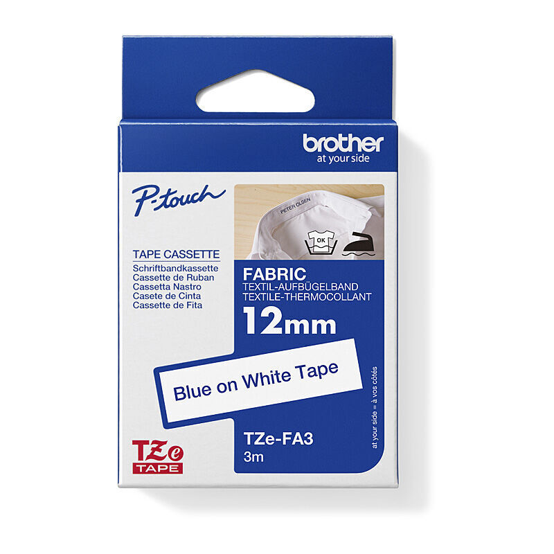 Brother TZeFA3 Fabric Tape — Auckland